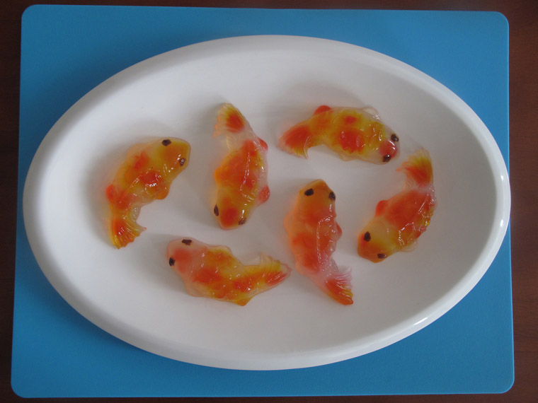 Koi Fish Jelly Agar Agar