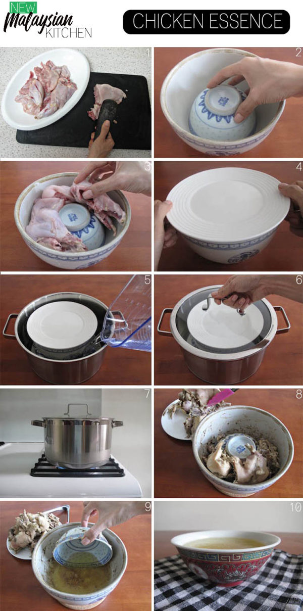 Homemade Chicken Essence New Malaysian Kitchen