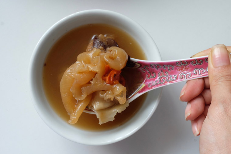 Fish Maw Herbal Soup - New Malaysian Kitchen
