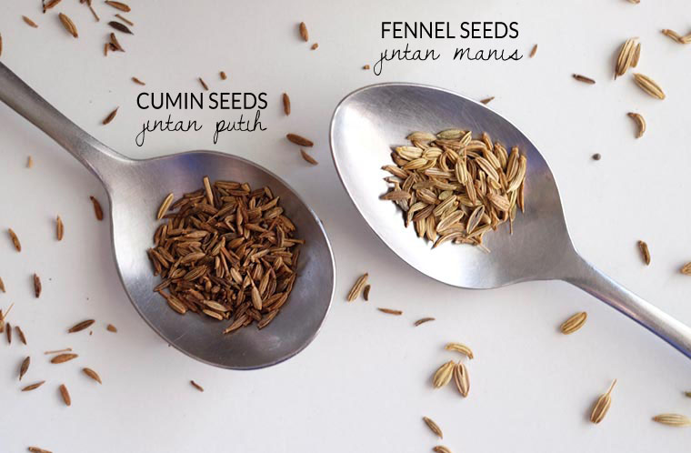 Fennel seeds (Jintan manis) & Cumin (Jintan putih) - New 