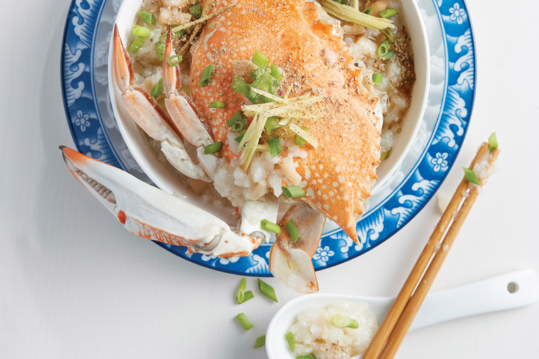 flower crab congee 花蟹粥)