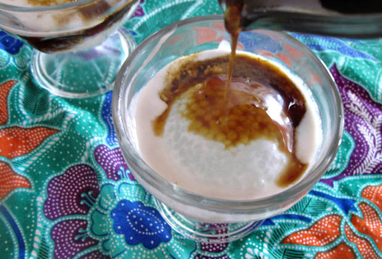 Sago Pudding Gula Melaka