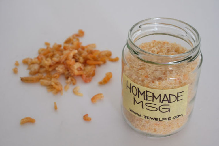 Shrimp Powder, Prawn Powder - Homemade Spicy Seasoning from Dried