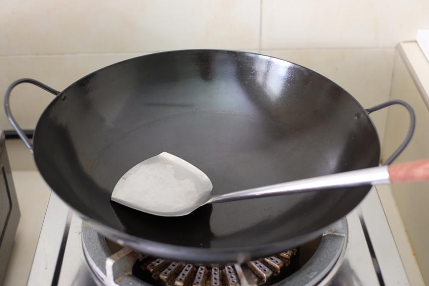wok and spatula wok and spatula