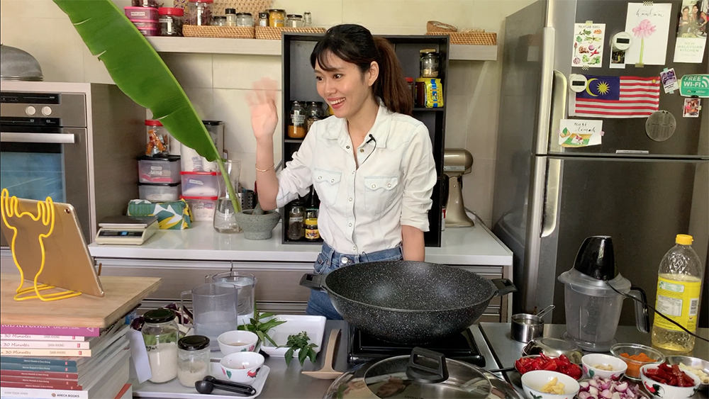 malaysian virtual cooking class sara khong